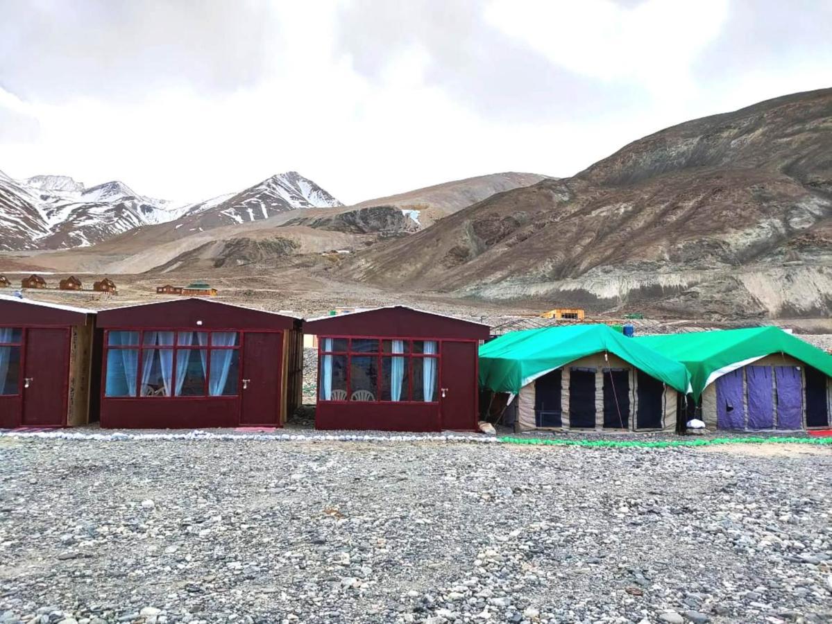 Pangong Delight Camps And Cottages Spangmik Exteriér fotografie