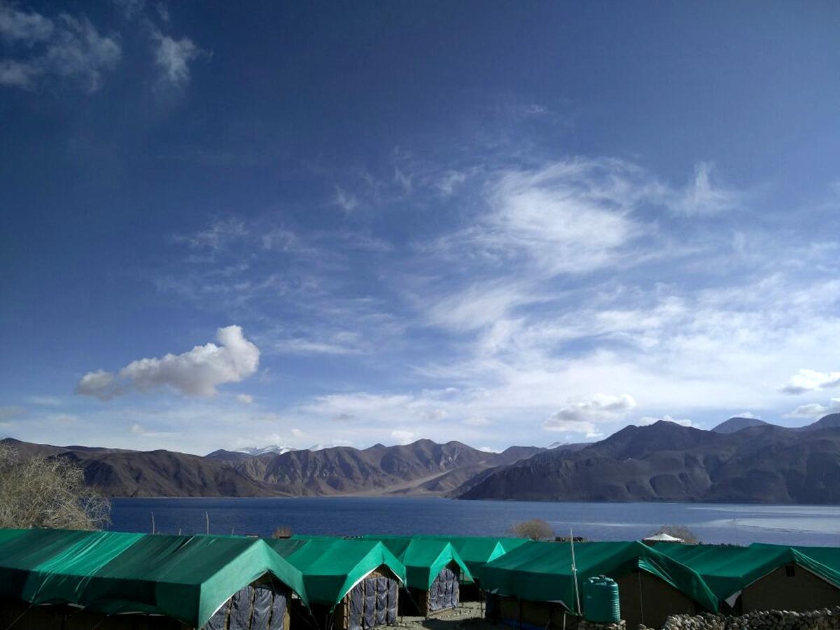 Pangong Delight Camps And Cottages Spangmik Exteriér fotografie
