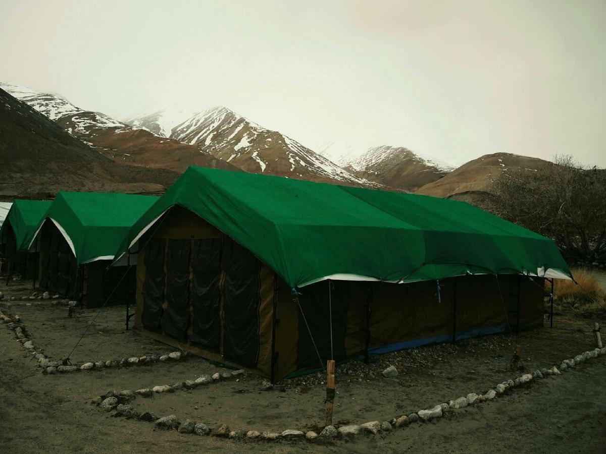 Pangong Delight Camps And Cottages Spangmik Exteriér fotografie
