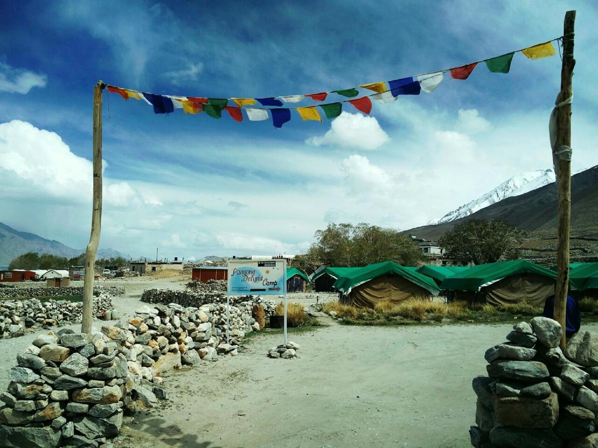 Pangong Delight Camps And Cottages Spangmik Exteriér fotografie